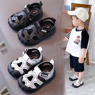 男童 涼鞋 嬰幼兒 包頭 涼鞋 0-1-3 歲 男童 夏季 寶寶 軟底 防滑 學步鞋 小童鞋 兒童鞋 4