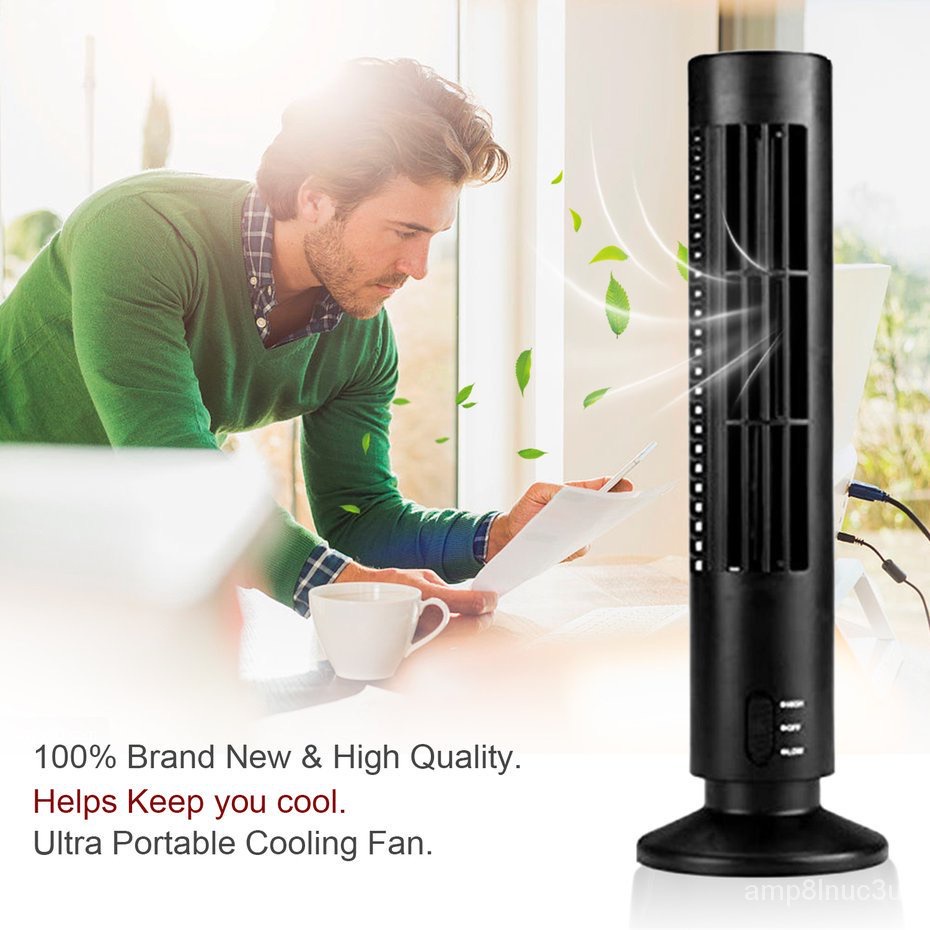 Air Conditioning Fan Tower USB Portable Mini Desktop Air Con