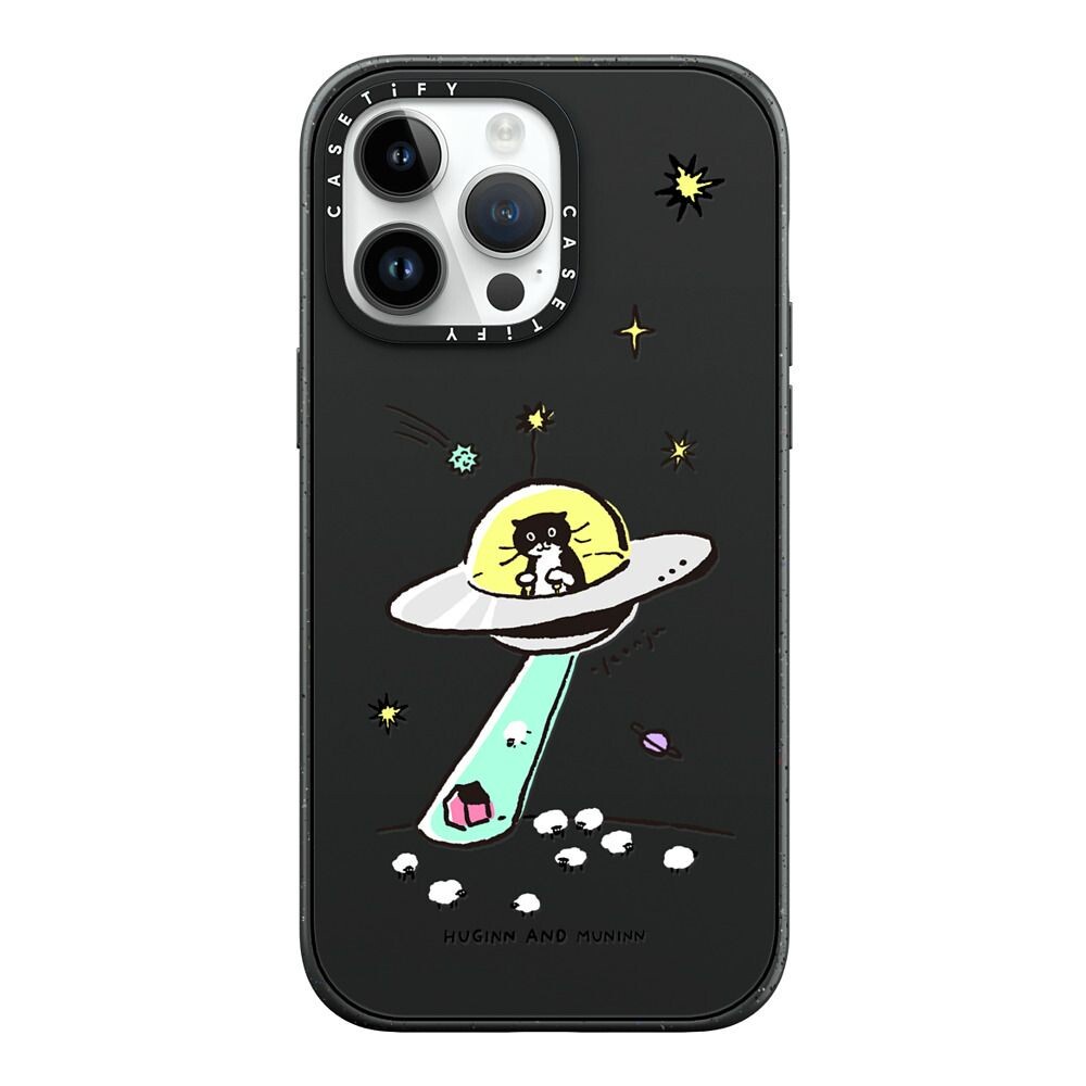 CASETiFY 保護殼 iPhone 14/ 14 Pro/ 14 Plus/ 14 Pro Max MODAERI IN UFO by YEON JU 飛碟貓貓