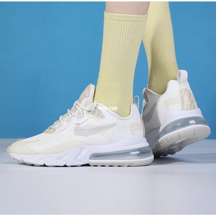 Nike Air Max 270 React SE 輕奶茶 奶油白時尚百搭運動慢跑鞋CV8815-100男女鞋