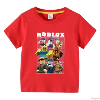 100%純棉樂高兒童短袖t恤我的世界男童夏裝新roblox童裝打底衫潮