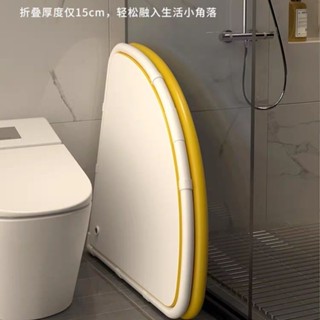 *三角扇形免安裝折疊泡澡桶加大加厚保溫沐浴桶折疊浴缸成人家用廷仔百貨