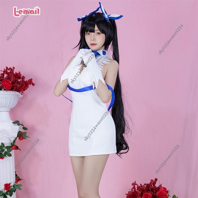 桃園出貨+免運🔥在地下城尋求邂逅是否搞錯了什么 Hestia 赫斯緹雅cosplay服裝 學校表演 學生 女生ｃｏｓ