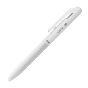 Pentel飛龍 BXA105 0.5 Calme輕油筆-白桿 墊腳石購物網