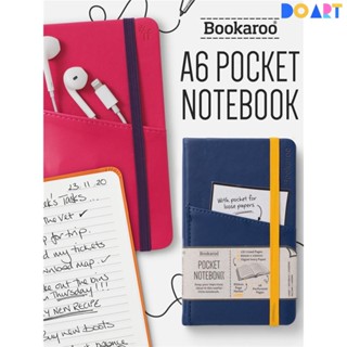 💦熱銷/日記本A6筆記本英國IF文創Bookaroo手賬本記事本日記本隨身便攜素色硬麵