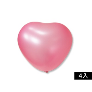 珠友 BI-03005 台灣製-12吋心形氣球汽球/小包裝