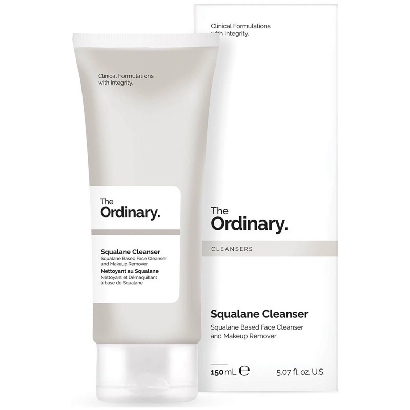 The Ordinary 角鯊烷 卸妝 洗面乳 Squalane Cleanser 150ml 大容量 歐美進口保證真品