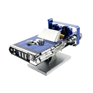 鋼模像 3D免膠立體金屬拼裝不銹鋼拼圖模型 星球戰鬥 Han的飛車