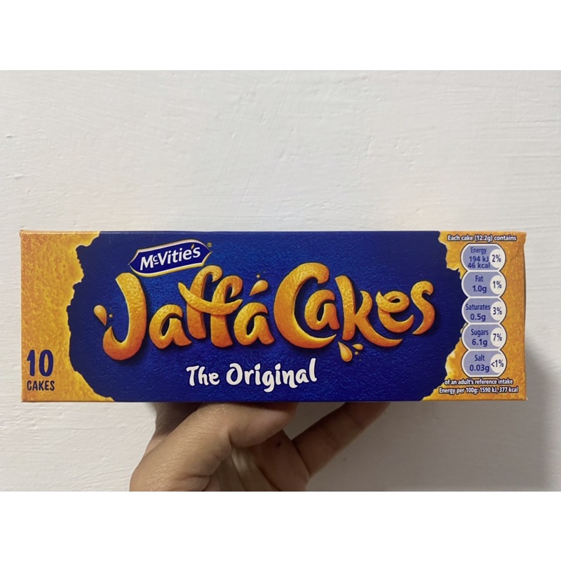 英國 當地超市購入 佳發蛋糕 Jaffa cakes英國代購 橘子蛋糕Jaffa cake