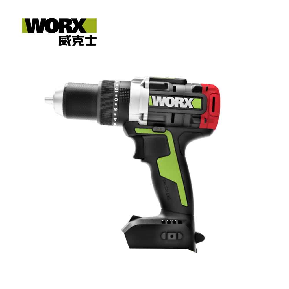 WORX 威克士 20V 無刷鋰電 13mm 150N.m 大扭力震動衝擊鑽 空機(WU377.9)