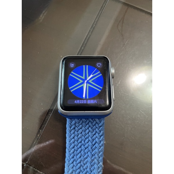 Apple Watch Sport 第一代 38公釐銀鋁框 A1553 無盒