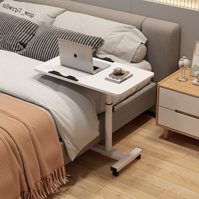 可移動床邊桌傢用折疊桌陞降懶人桌宿捨側邊小桌子臥室簡易電腦桌