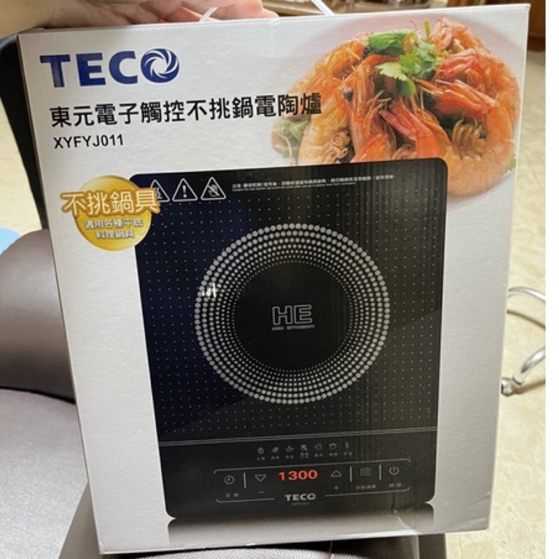 TECO 電子觸控不挑鍋電陶爐 電磁爐