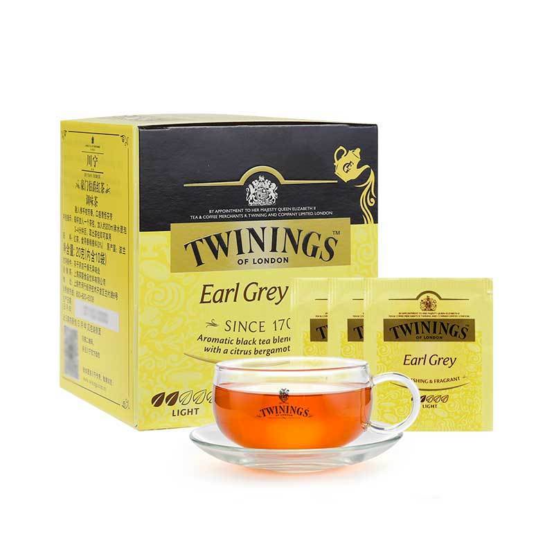 進口英國Twinings 川寧伯爵茶包 豪門伯爵紅茶 茶包10包 佛手柑香