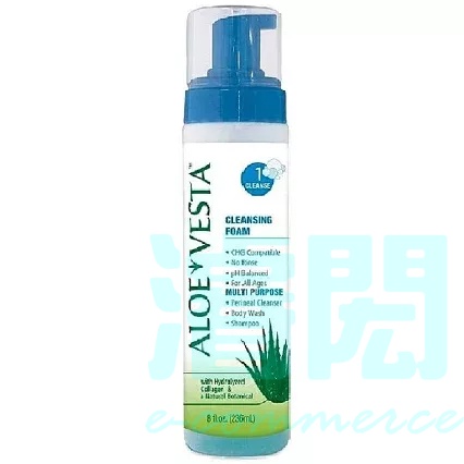 康威 ALOE VESTA蘆薈清潔泡沫 236ml