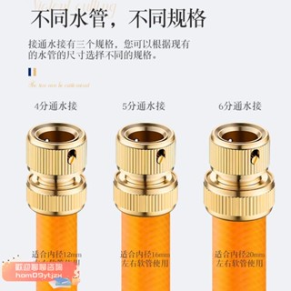 【高品質，蝦皮代開發票】（水龍頭轉接頭）全銅洗衣機水龍頭轉接頭奶嘴洗車水管軟管通水接4分6分轉換頭配件 各式轉接頭 全