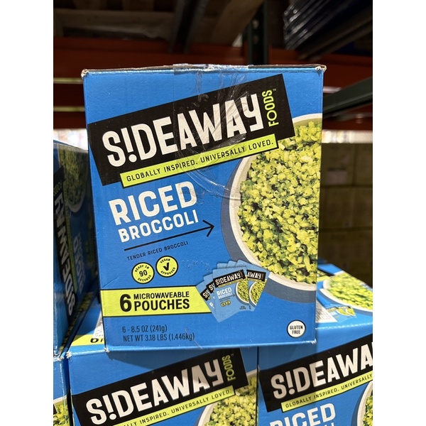 好市多代購c05-Sideaway Foods 米粒狀花椰菜 240公克 X 6包