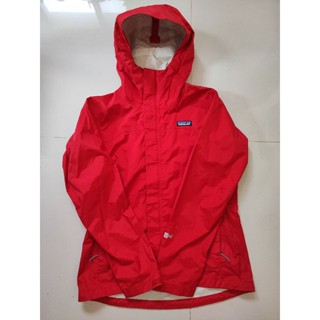 原價$7160 真品 Patagonia 女生S號 torrent shell 軟殼 紅色 retro-X fleece
