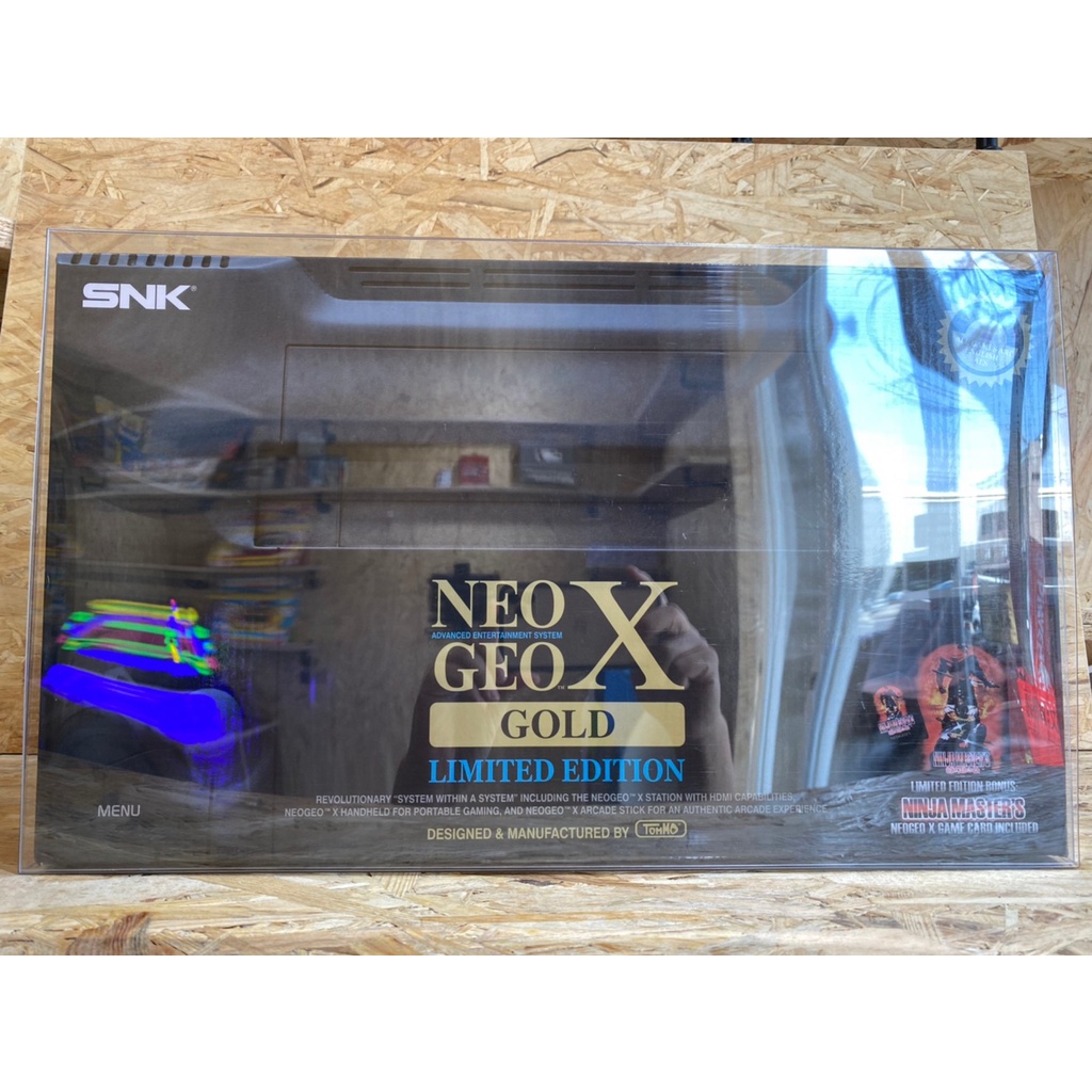 SNK NEOGEOX 主機 透明保護盒