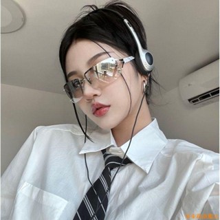 復古千禧辣妹歐美未來風陽眼鏡戶外運動遮陽Y2K墨鏡潮款男女騎行嶺東路旗艦店