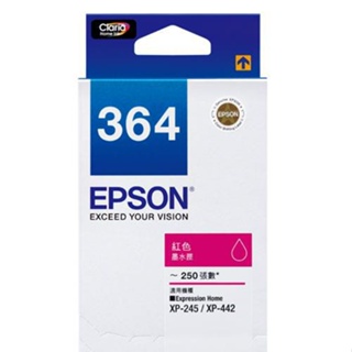 EPSON C13T364350 紅色 364 墨水匣 T364350 噴墨印表機 適用機型 XP245 XP442