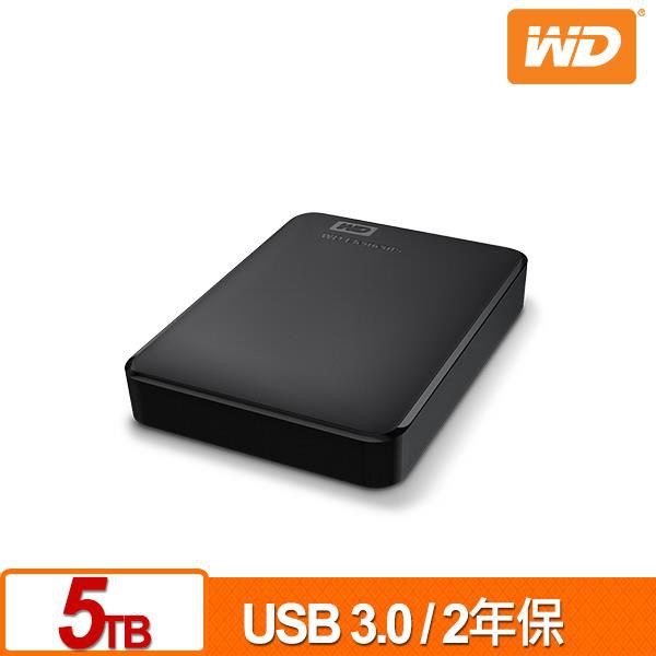 WD Elements Portable 現貨 硬碟 1TB／2TB／4TB／5TB 2.5吋行動硬碟 可攜式硬碟