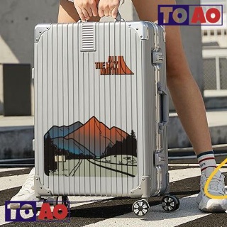 快速出貨 小眾設計 行李箱 鋁框 24~20吋行李箱 網紅 ins 潮流 旅行箱 萬向輪 登機箱 密碼箱