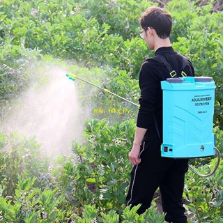 『農業噴霧器』家用充電鋰電池電動背負式噴霧器打農藥噴灑器園林消毒霧化噴頭
