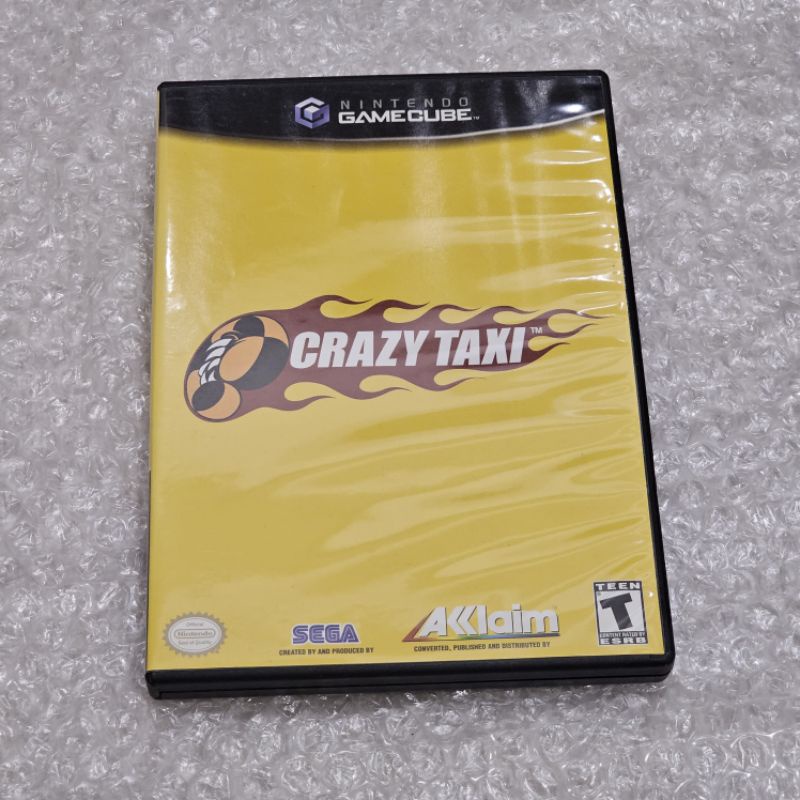 瘋狂計程車 NGC遊戲 稀有美版 有封面說明書齊全 GameCube正版光碟 狀況良好