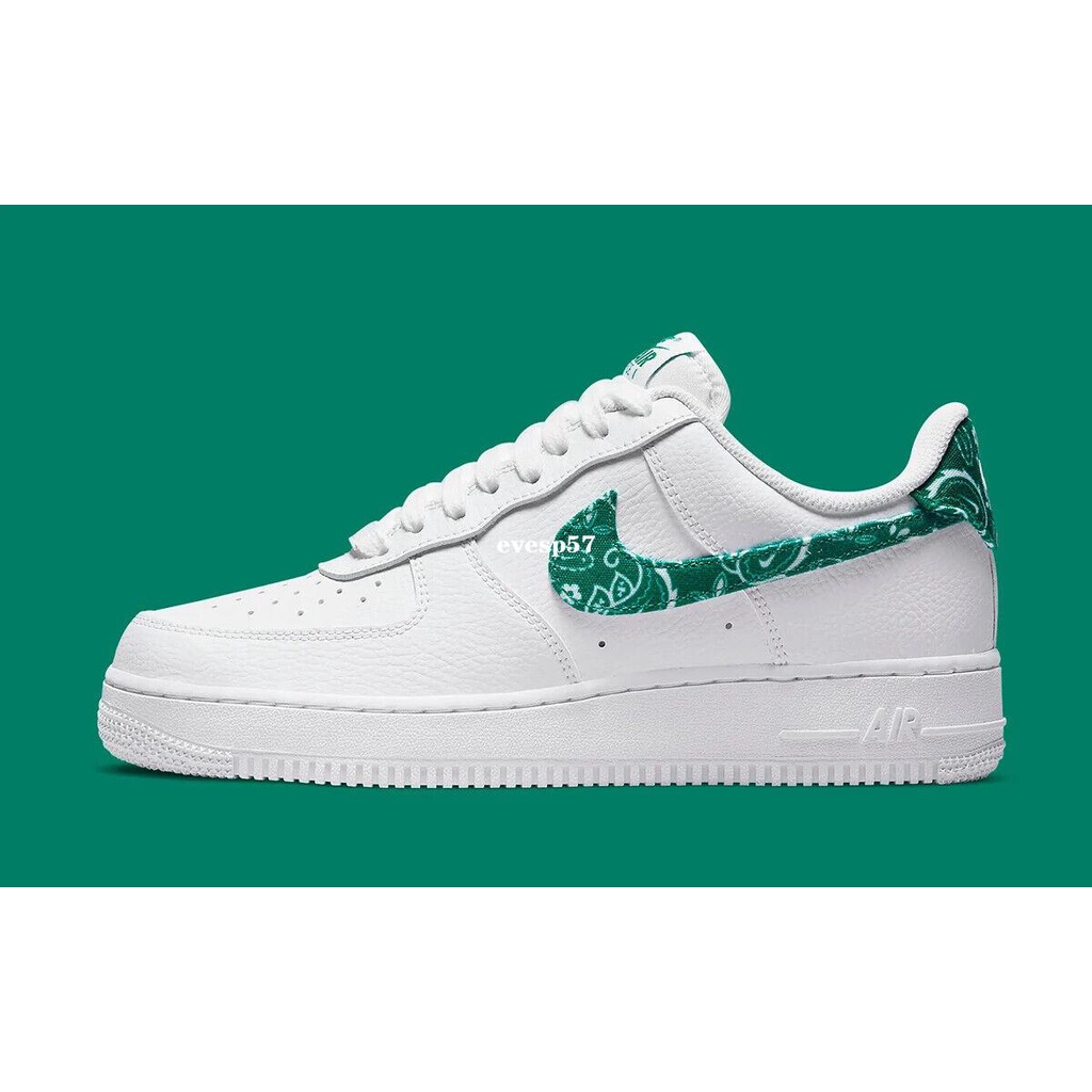 Nike Air Force 1Low "Green Paisley" 綠勾經典百搭板鞋DH4406102女鞋