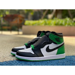 Air Jordan 1 “Lucky Green”幸運綠 綠黑 黑頭 運動 籃球鞋DZ5485-031