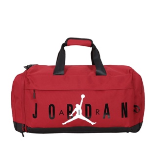 NIKE JORDAN AIR 行李包( 側背包 裝備袋 肩背包「JD2243023GS-001」 紅黑白