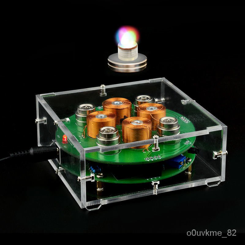 🔔蝦皮代開發票🔔電子懸浮組裝套件 磁懸浮 創意玩具擺件 DIY電子焊接敎學套件