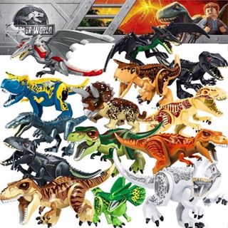 我的世界 積木 玩具 兼容樂高我的世界侏羅紀公園恐龍玩具霸王龍積木兒童益智玩具