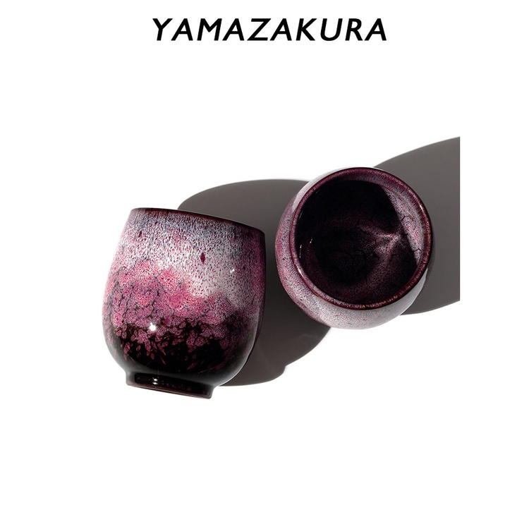 限定 山桜 Yamazakura 落櫻杯 粉色浪漫櫻花漫 陶瓷茶杯 水杯 日式侘寂 日式陶瓷茶杯 粉色桜花 手