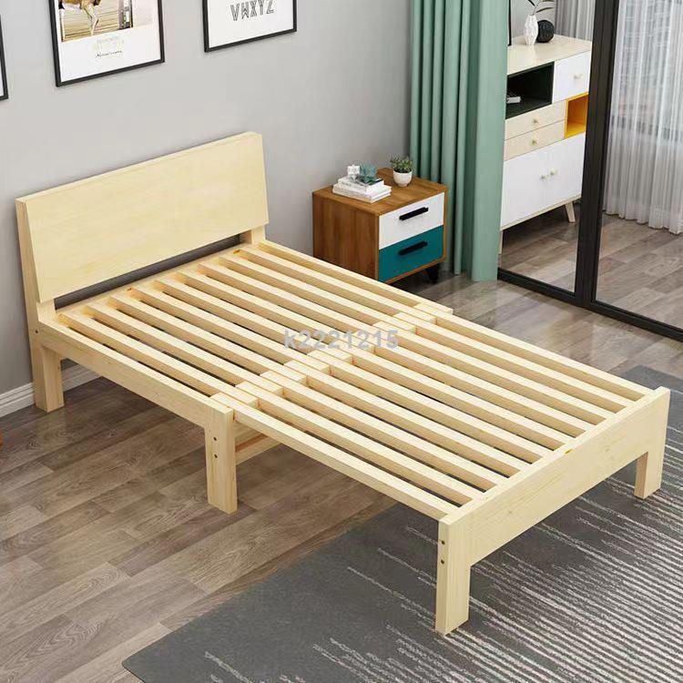 實木床 床板 床架 伸縮床 實木伸縮沙發床多功能抽拉折疊床小戶型書房陽臺坐臥兩用