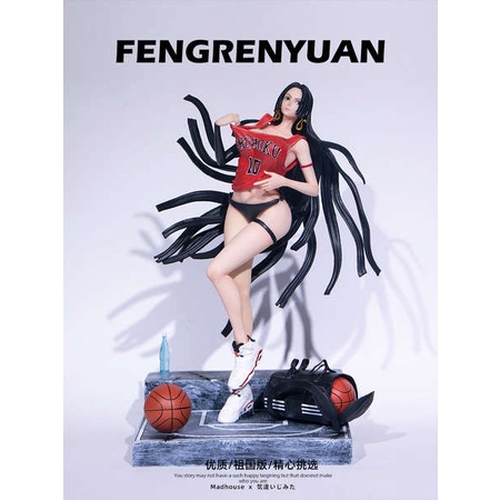 海賊王 GK 籃球女帝漢庫克七武海灌籃高手美少女手辦雕像模型擺件