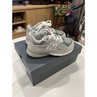 New Balance Kid 990v3 童鞋 元祖灰 鞋帶 IC990GY3 經典 全新 13.5cm