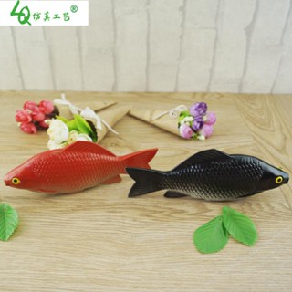 臺灣模具🍎🍎模擬鯽魚 假魚鯽仔土鯽模型塑膠海鮮水果食物兒童玩具裝飾擺件👑東樂の趣玩館🐣