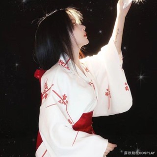 cosplay 服裝 和服女正裝傳統日本可愛少女改良中國風日系和風性感神明少女服裝 日系日式甜美和服 日式浴衣連衣