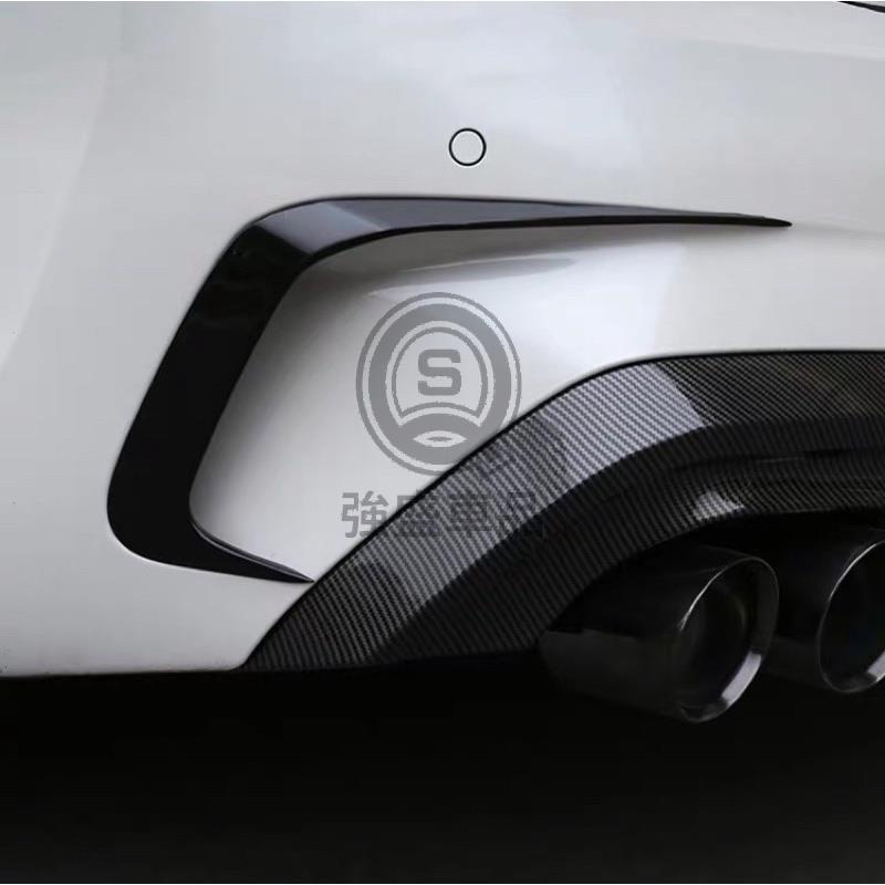強盛車品✨ BMW G20 改裝 亮黑/碳纖紋 後風刀 後保桿進氣口（新3系 320i 330i 340i)