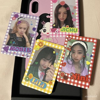 ✅熱銷 官方正品 blackpink 春日小卡 YG官方 手機殻卡 可愛正版 金智秀 金智妮 樸彩英 LISA
