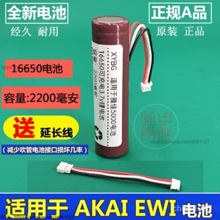 適用16650於雅佳5000AKAI EWI 5000/5000SOLO電子吹管充電電池