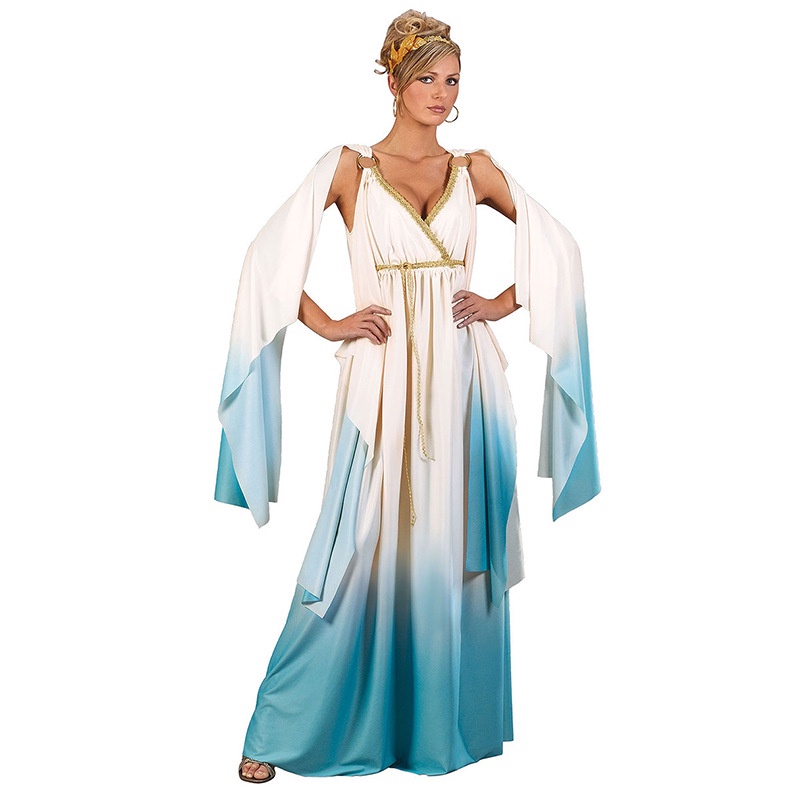 【Cosplay服飾】Cosplay服飾萬聖節服裝 大擺長裙埃及豔後裝希臘女神cosplay服 2EBX