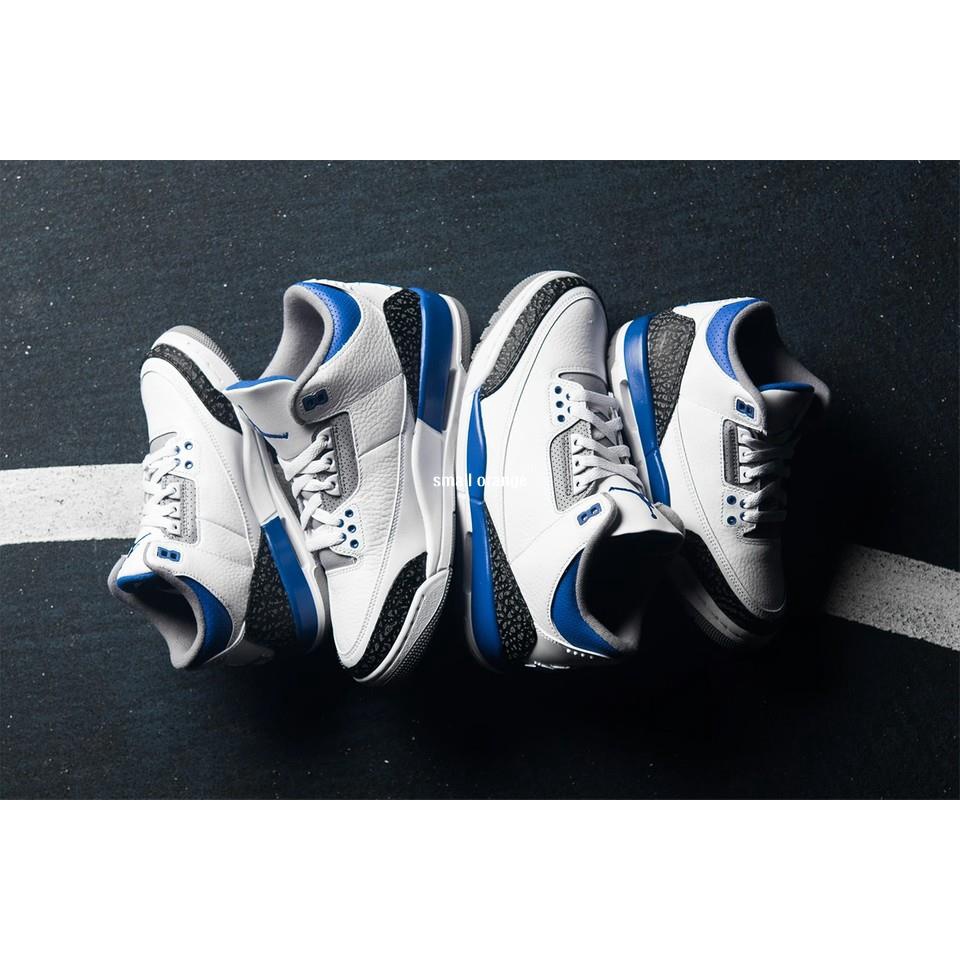 Air Jordan 3 Retro Racer Blue 賽車藍 爆裂紋 實戰籃球鞋 CT8532-145