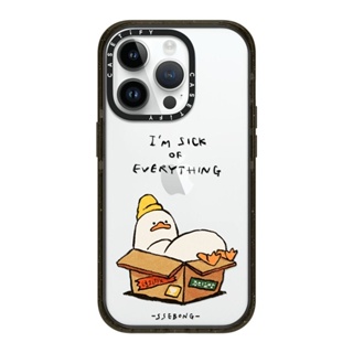 CASETiFY 保護殼 iPhone 14/ 14 Pro/ 14 Plus/ 14 Pro Max FRAGILE by SSEBONG 紙箱裡的厭世小鴨