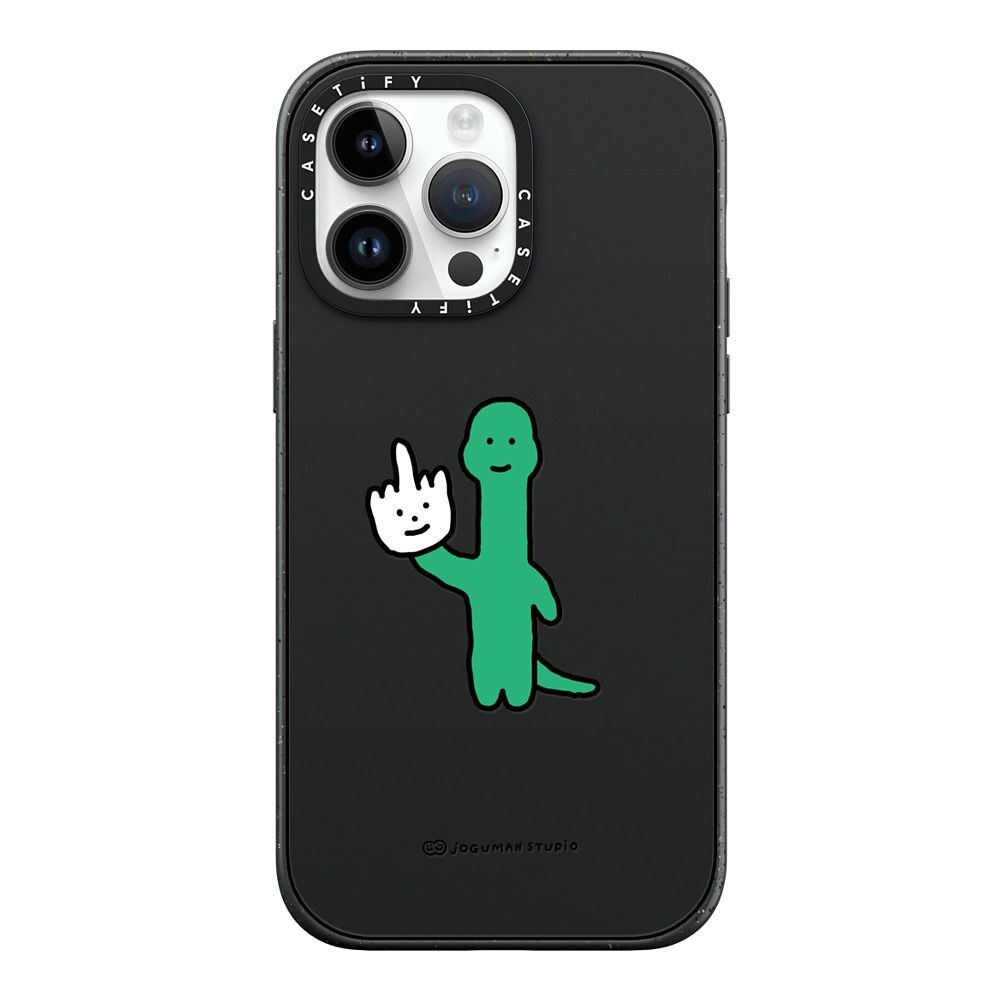 CASETiFY 保護殼 iPhone 14/ 14 Pro/ 14 Plus/ 14 Pro Max Talk to the Hand 小恐龍說哈囉