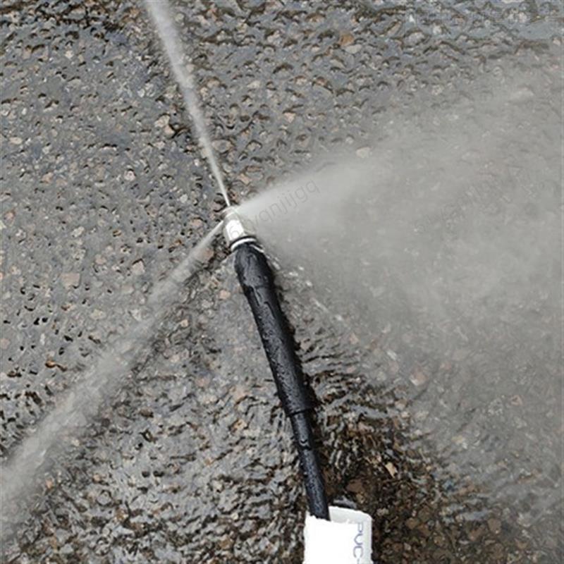 管道疏通器通污管適配高壓清洗機水槍前1後3不鏽鋼地老鼠噴頭