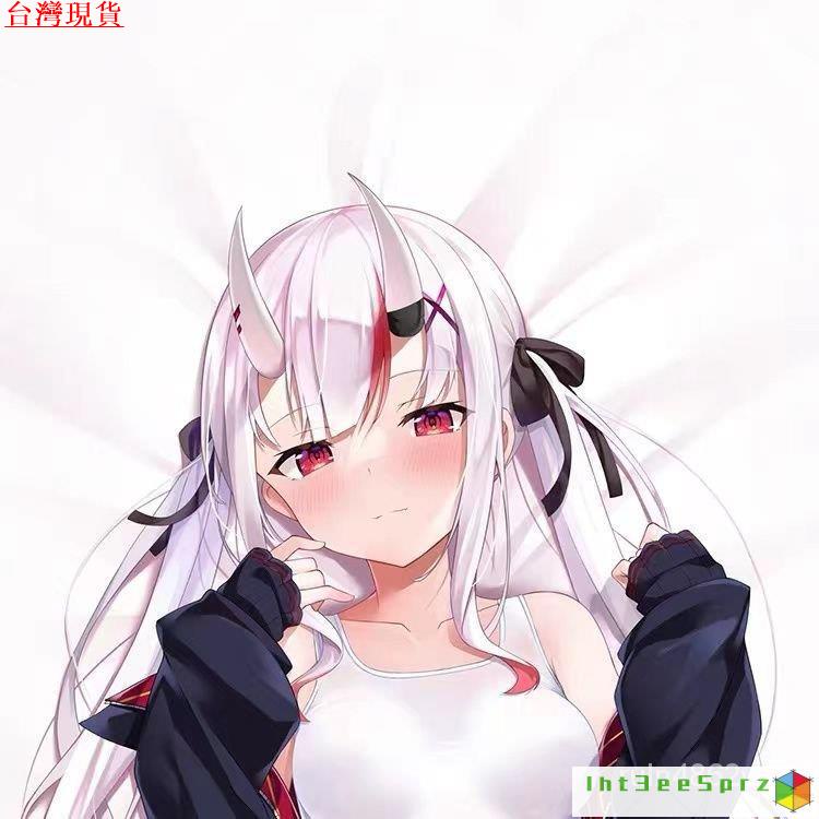 『限時下殺』百鬼綾目 cos 立牌 週邊 假髮 Hololive百鬼綾目等身抱枕套定製Nakiri Ayame週邊Vtu