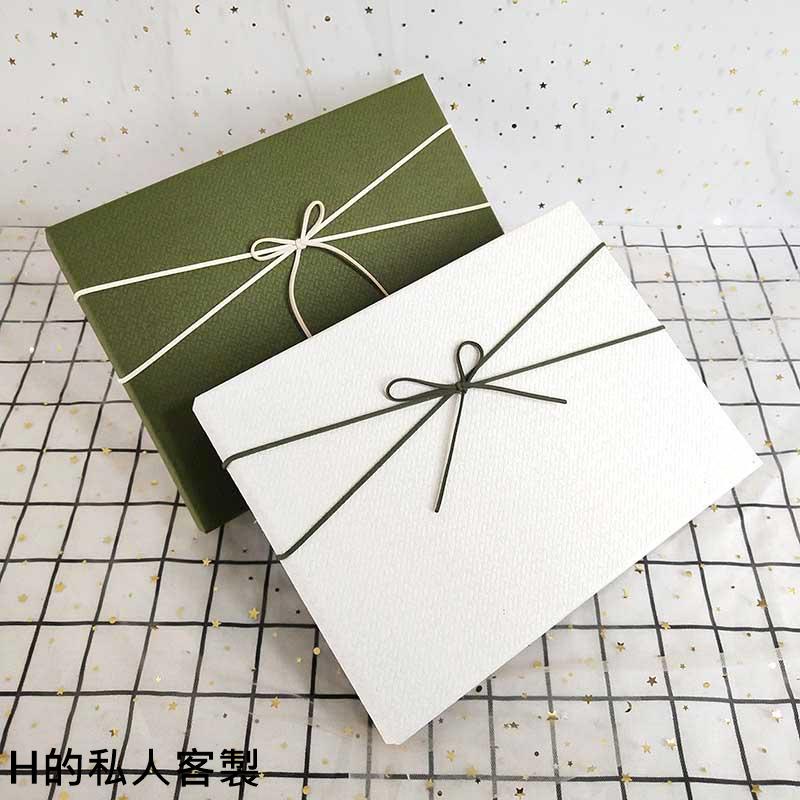 H的私人客製 客製化 包裝盒 包裝盒禮物盒 空盒子 綠色盒 高級包裝盒 生日禮物盒